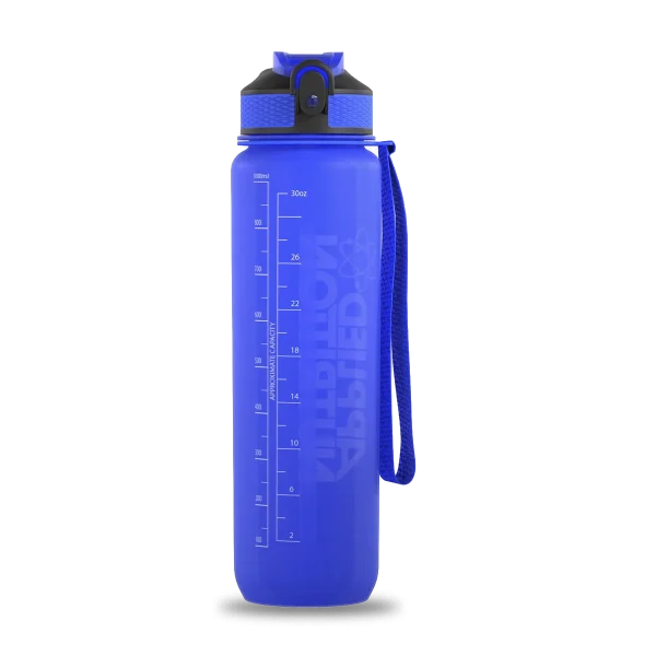 Botella de 1000 ml en color azul