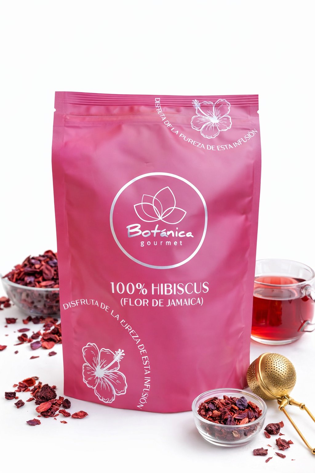 Infusión de hibiscus 100% natural – flor de jamaica en té - Proteína, creatina y suplementos originales – LORDXFIT Chile