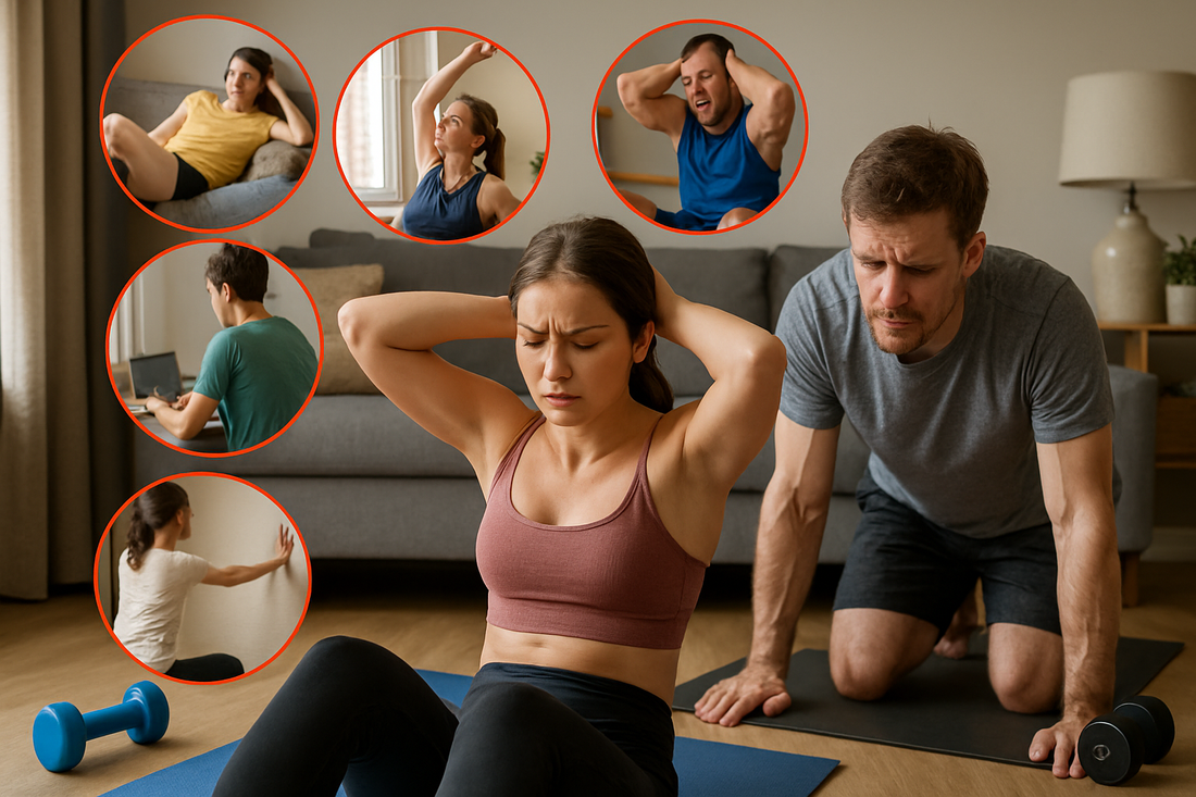 5 errores comunes al entrenar en casa y cómo evitarlos