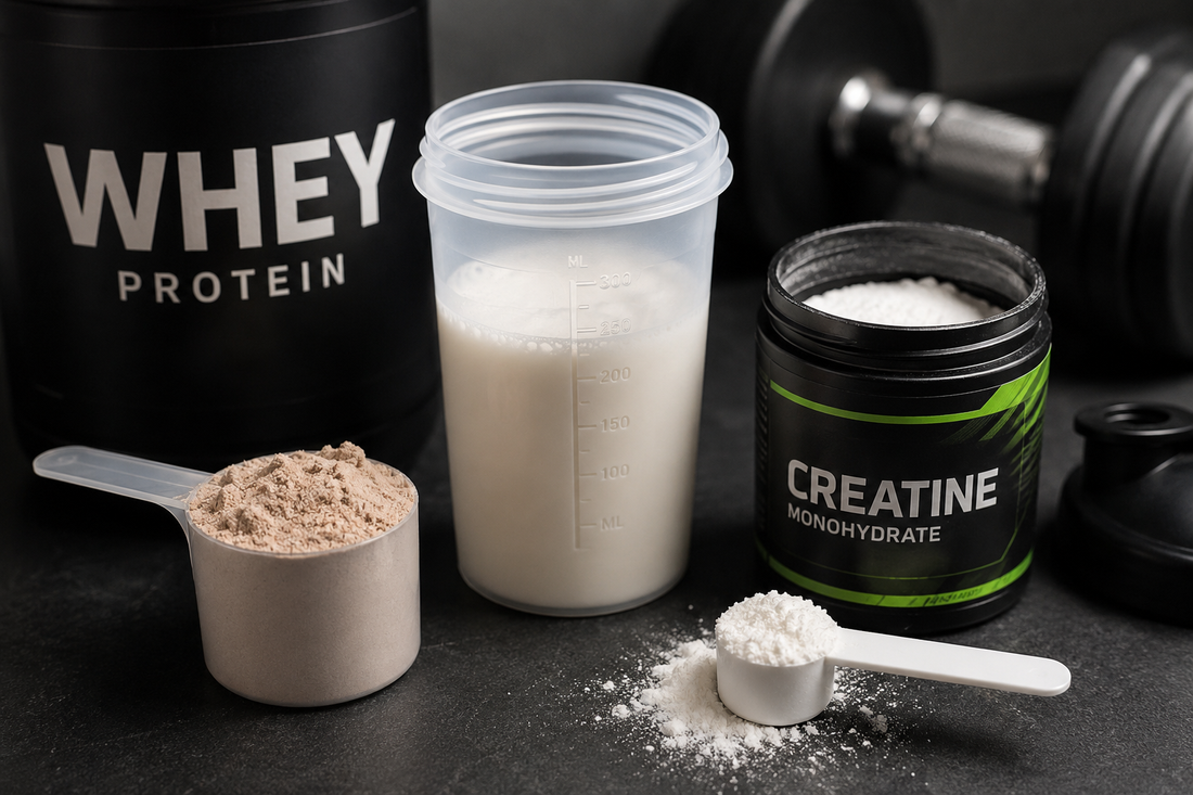 ¿Mezclar creatina y proteína? Beneficios y consejos útiles