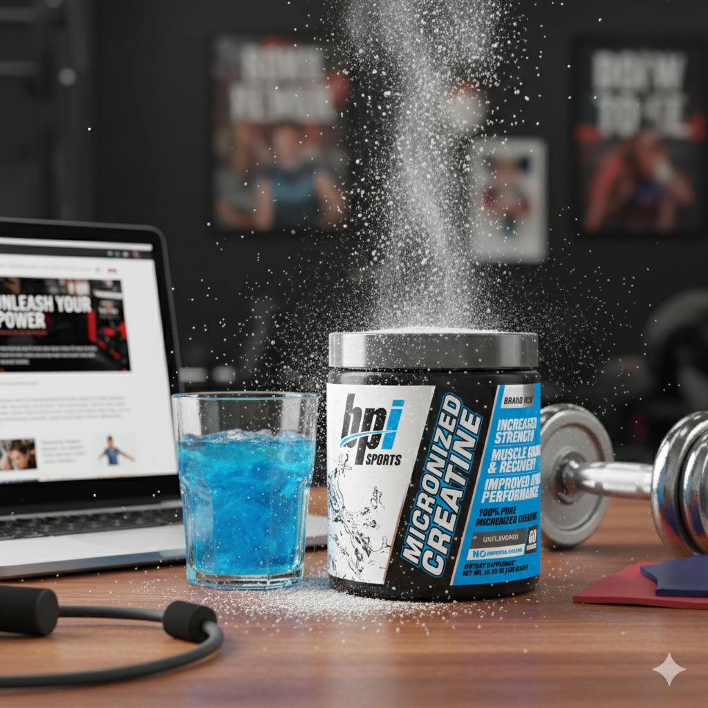 Creatina micronizada o monohidratada