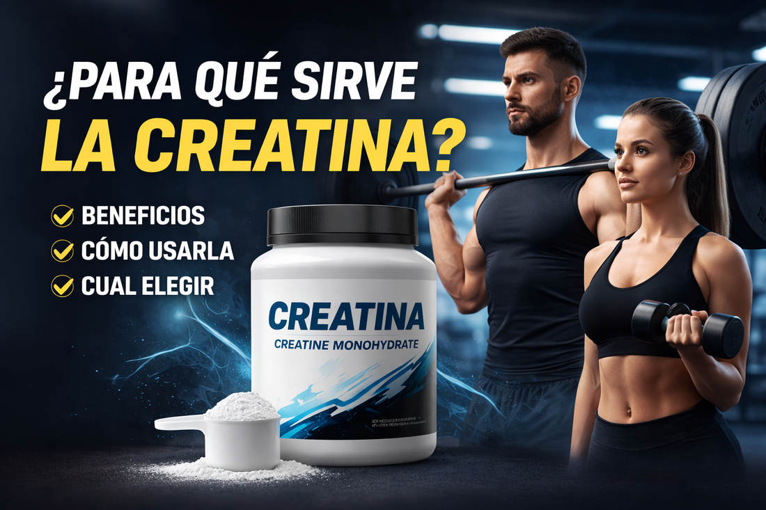 ¿Para qué sirve la creatina? Guía completa: beneficios, dosis y cuál elegir