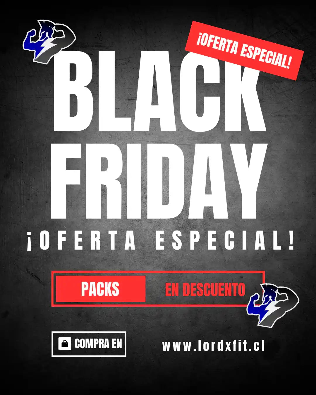Black Friday 2025 | Suplementos y Fitness Chile