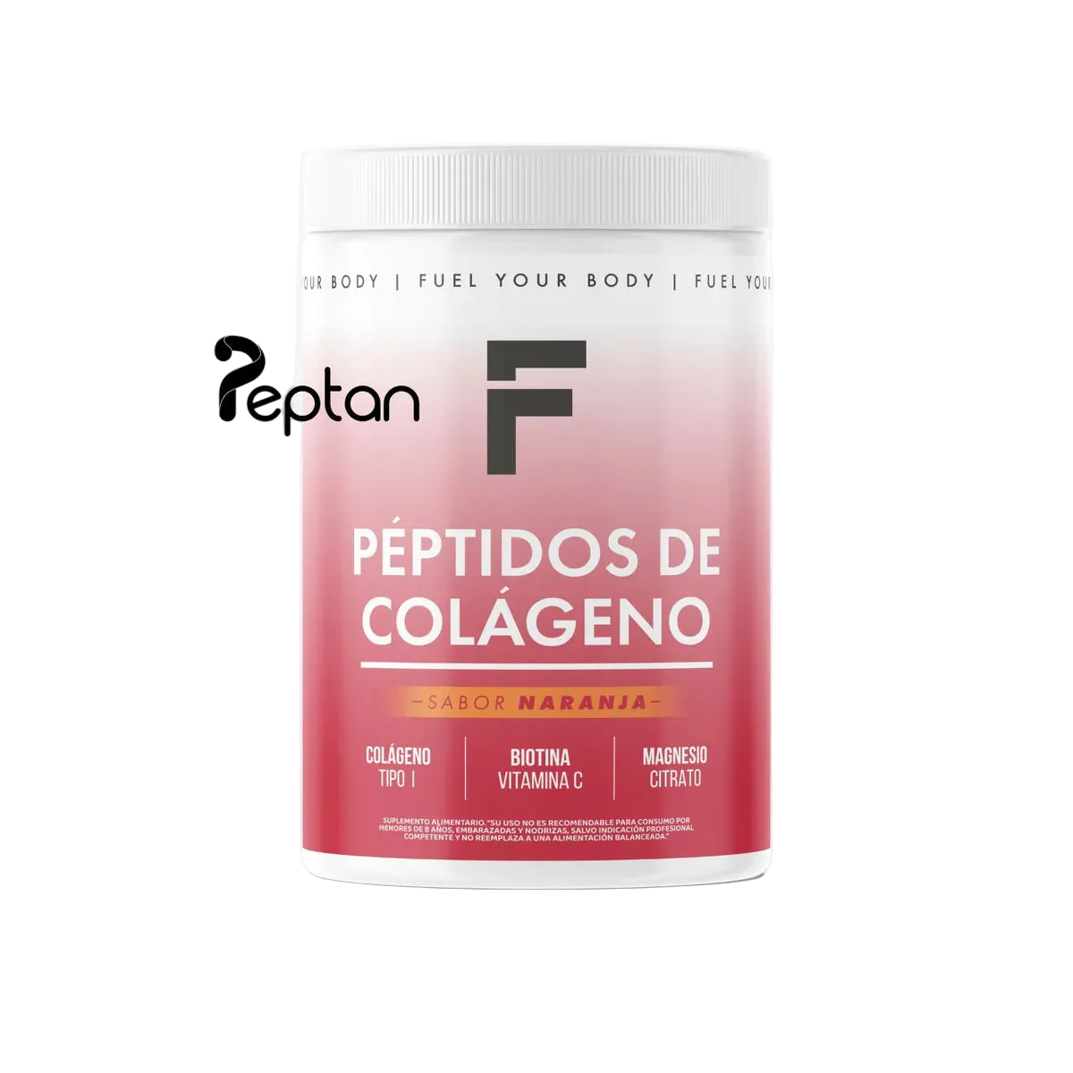 Péptidos de Colágeno Peptan® Sabor Naranja