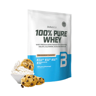 Proteína de suero 100% pura 1KG  Cookies & Cream