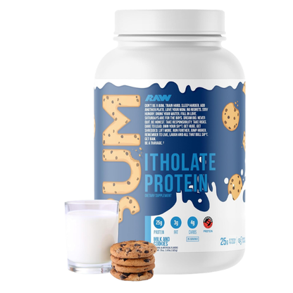Whey Isolate Sabor Leche Galletas. Fórmula RAW