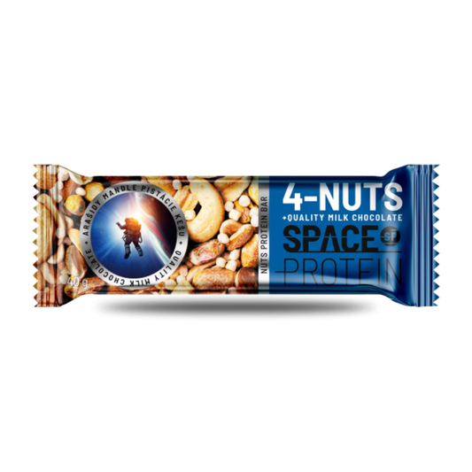 Lordxfit Space Protein Barra Proteina 4 Nuts 40 G Almond Pistachos - Default Title