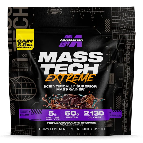 Muscletech Gainer Mass Tech Extreme 2000 6 Lb Chocolate - Proteína, creatina y suplementos originales – LORDXFIT Chile
