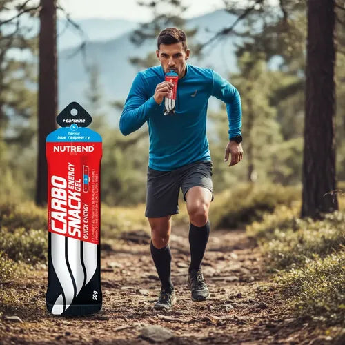 Caja Carbo Snack Energy Gel + Caffeine 50 g x UNIDAD