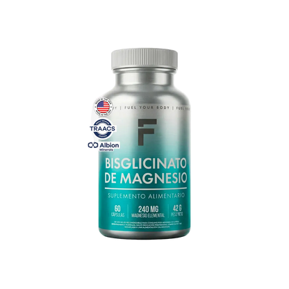 Bisglicinato de Magnesio 60 caps