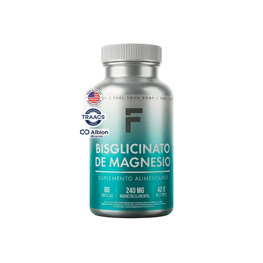 Bisglicinato de Magnesio 60 caps