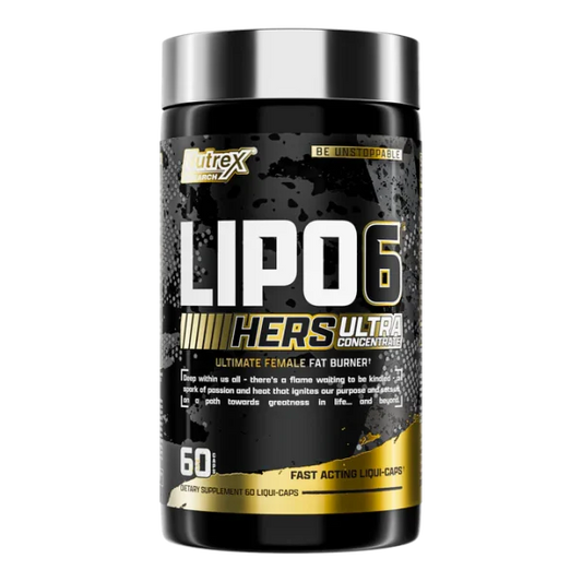 Nutrex Quemador Lipo 6 Black Hers 60 Caps