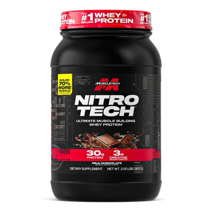 Muscletech Proteina Nitro Tech 2 Lb Chocolate Milk - Proteína, creatina y suplementos originales – LORDXFIT Chile