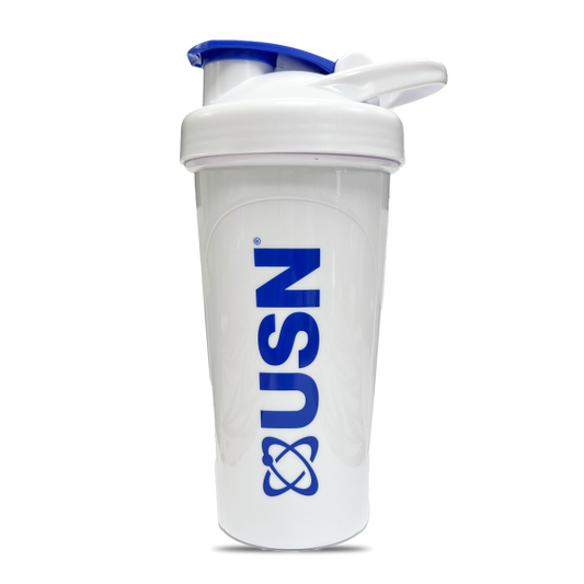 Lordxfit USN Shaker Blanco Logo Azul 700 ml - Default Title
