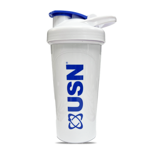 USN Shaker Blanco Logo Azul 700 ml