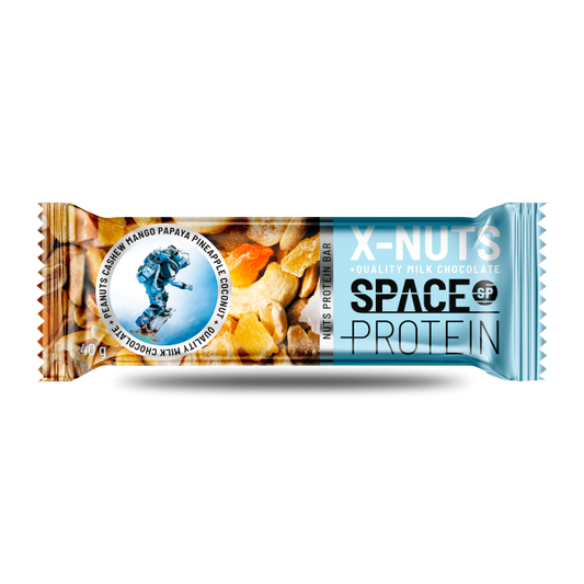 Lordxfit Space Protein Barra Proteina X Nuts 40 G Cashew Mango Papaya - Default Title