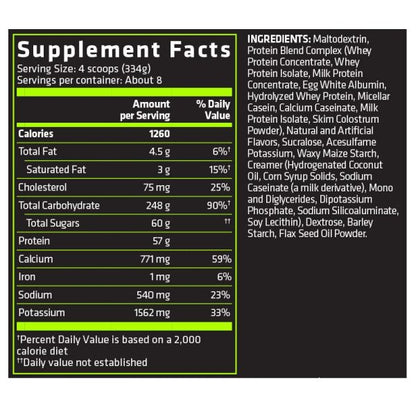 USN Gainer Anabolic Mass 12 Lb Chocolate - Proteína, creatina y suplementos originales – LORDXFIT Chile