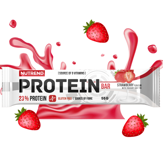 Barra De Proteina Nutrend 55gr - Nutrend Sabor FRUTILLA X UNIDAD