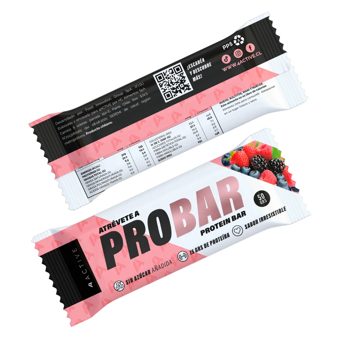barrita de proteina PROBAR 4 ACTIVE