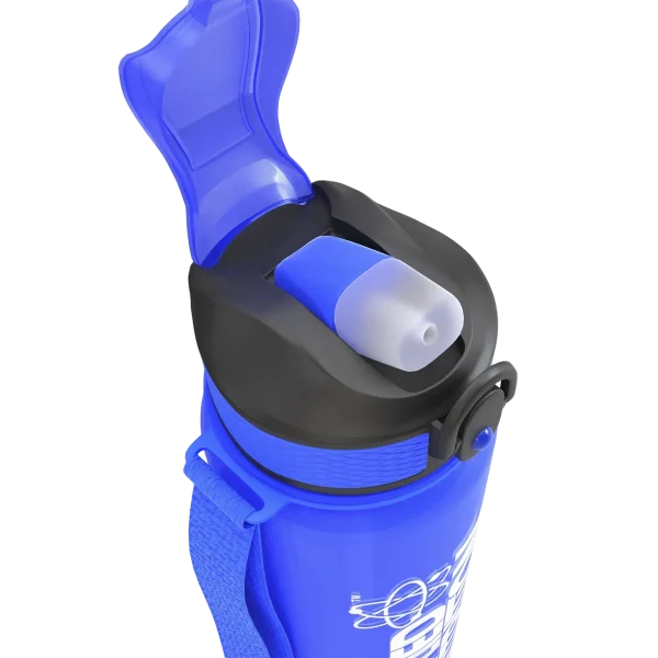 Botella de 1000 ml en color azul