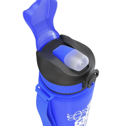 Botella de 1000 ml en color azul