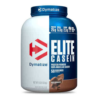 Dymatize Caseina Elite 4 Lb Chocolate - Proteína, creatina y suplementos originales – LORDXFIT Chile