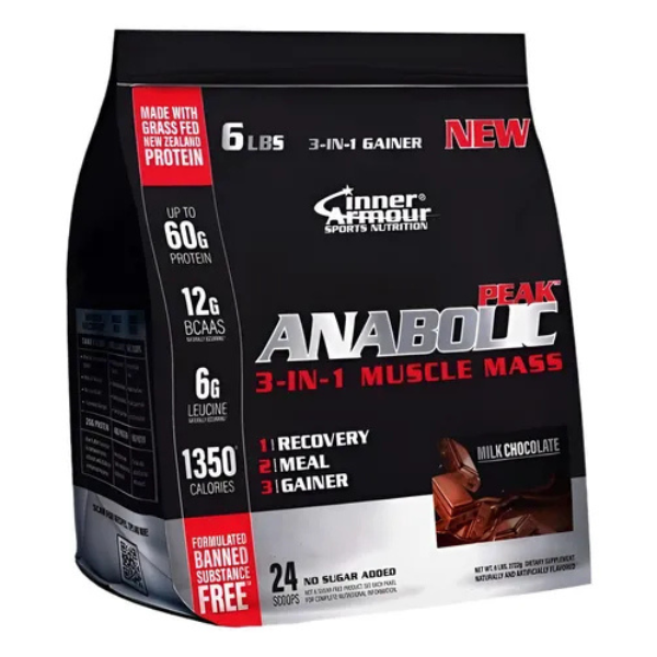 Anabolic Peak™ 6 lb – Ganador de masa muscular - Chocolate - Proteína, creatina y suplementos originales – LORDXFIT Chile