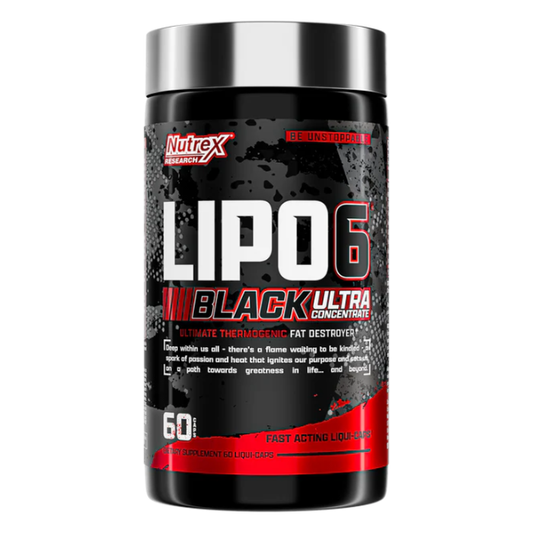 LIPO 6 BLACK 60 SV QUEMADOR DE GRASA EFECTIVO