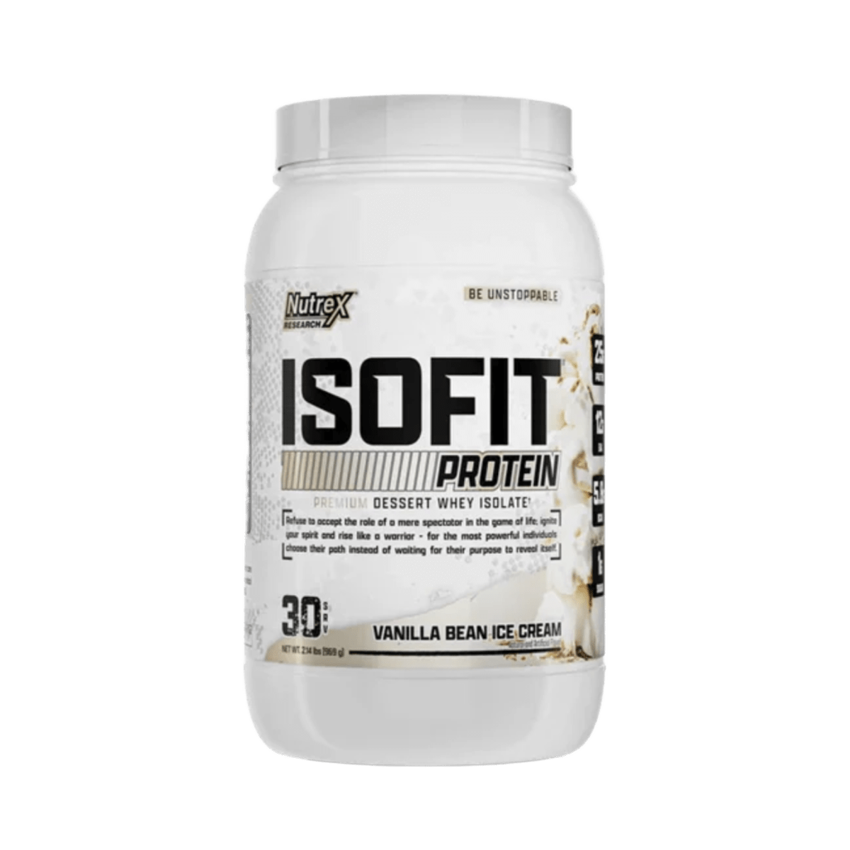 Nutrex Proteina Isofit 2.3 Lb Vanilla Ice Cream