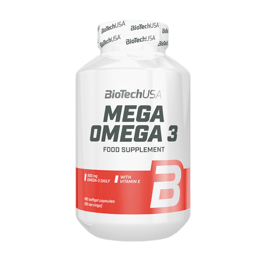 Omega 3 con Vitamina E para la Salud Cardiovascular y Cerebral biotechusa