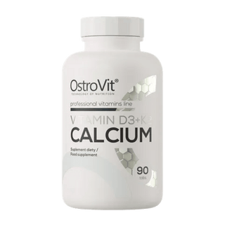 Vitamina D3 + K2 + Calcio 90 Tabletas