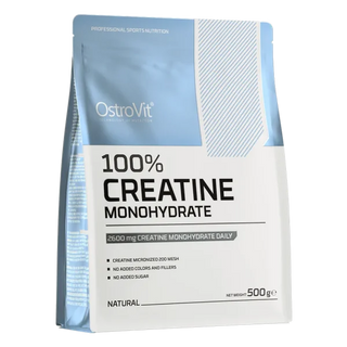Creatina Ostrovit 500g — Monohidratada Sin Sabor