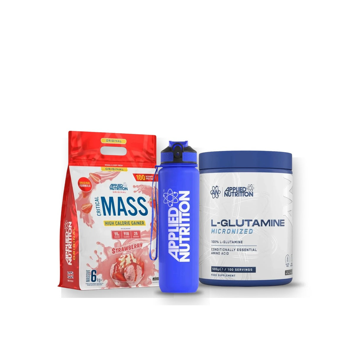 Pack elegido Proteina + Otros + Shaker: AN Gainer Critical Mass