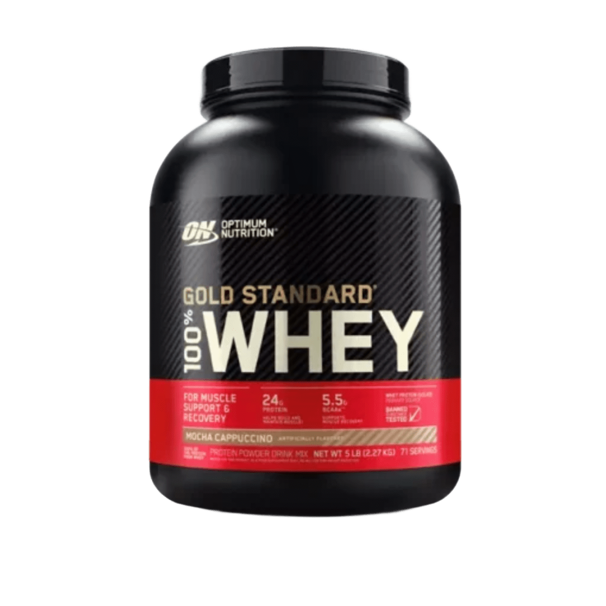 Optimum Proteina Gold Standard 100% Whey 5 Lb Mocachino