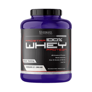 Ultimate Proteina Prostar 100% Whey 5.28 Lb Cookies And Cream 80sv