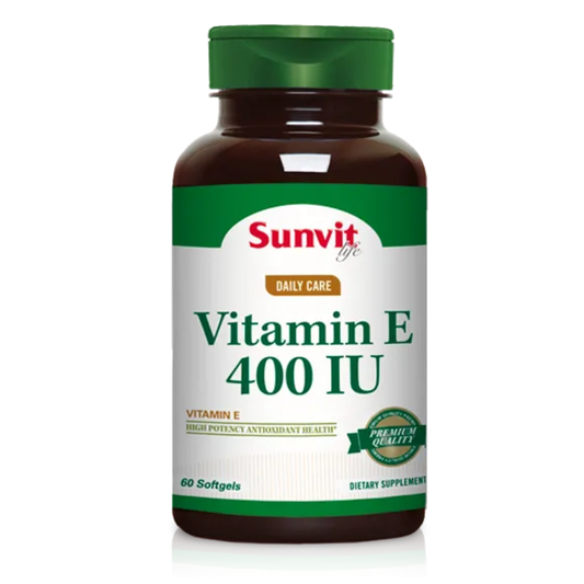 Sunvit Vitamina E Dl 400 Ui 60 Softgels 