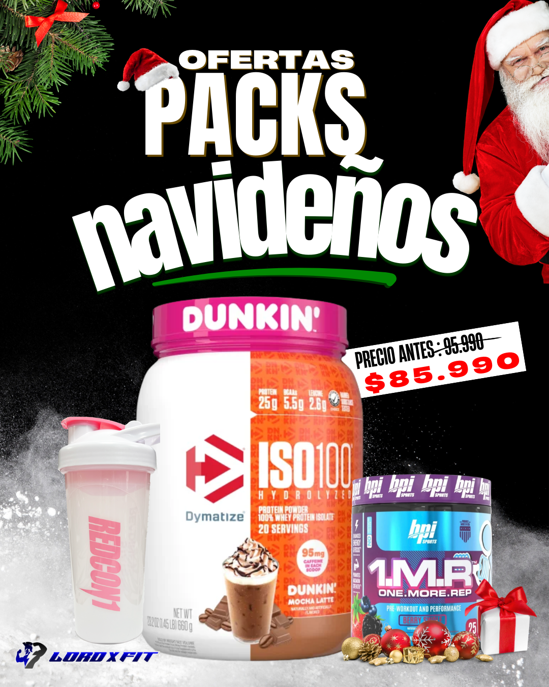💖💪 | ISO100 + Pre Entreno + Shaker - Proteína, creatina y suplementos originales – LORDXFIT Chile