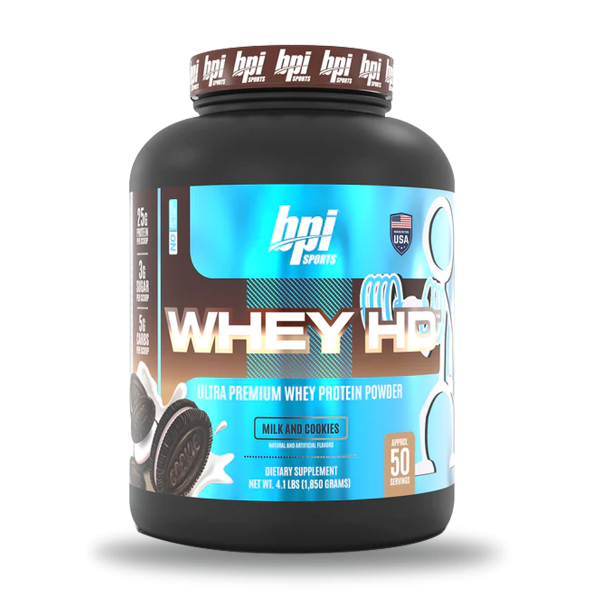 BPI Proteina Whey Hd 4.1 Lb Milk And Cookies - Proteína, creatina y suplementos originales – LORDXFIT Chile